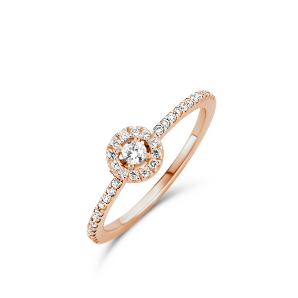 Bague One More  Salina Diamants Or Rose
