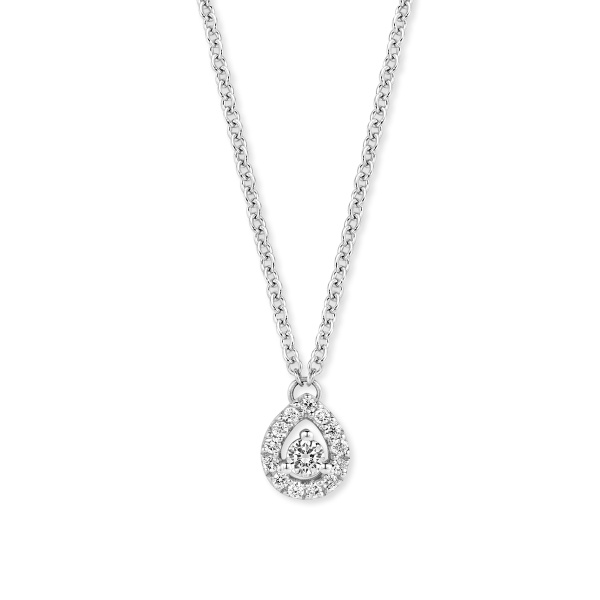 Collier One More  Salina Diamants Or Blanc