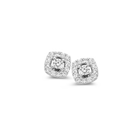 Boucles d'oreilles One More  Salina Diamants Or Blanc