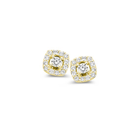 Boucles d'oreilles One More  Salina Diamants Or Jaune