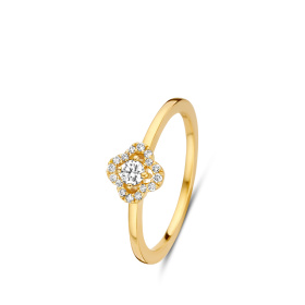 Bague One More  solitaire Salina diamant Or Jaune
