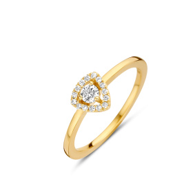 Bague One More  solitaire Salina diamant Or Jaune