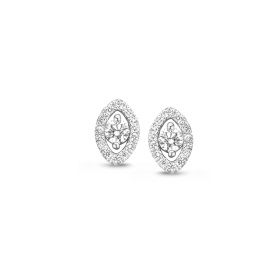 Boucles d'oreilles One More  Salina Diamants Or Blanc