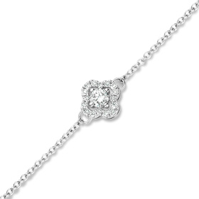 Bracelet One More Salina Diamants Or Blanc