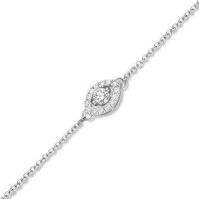 Bracelet One More Salina Diamants Or Blanc