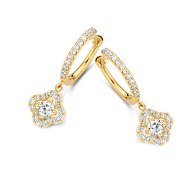 Boucles d'oreilles One More  Salina Diamants Or Jaune
