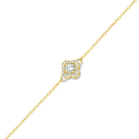 Bracelet One More Salina Diamants Or Jaune
