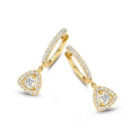Boucles d'oreilles One More  Salina Diamants Or Jaune