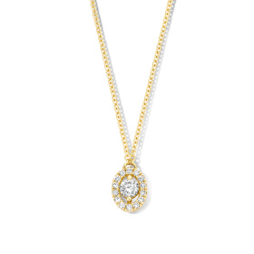 Collier One More Salina Diamants Or Jaune