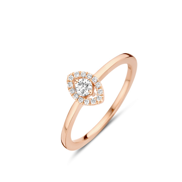 Bague One More  Salina Diamants Or Rose