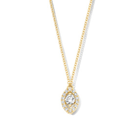 Collier One More Salina Diamants Or Jaune
