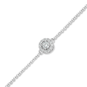 Bracelet One More Salina Diamants Or Blanc