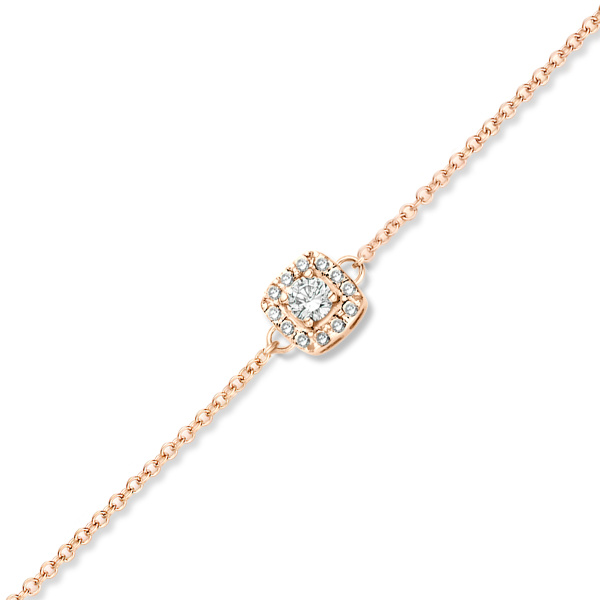 Bracelet One More  Salina Diamants Or Rose