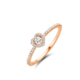 Bague One More Salina Diamants Or Rose