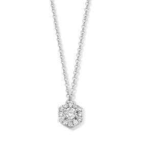 Collier One More Salina Diamants Or Blanc