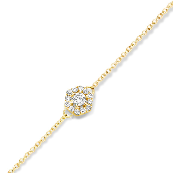 Bracelet One More  Salina Diamants Or Jaune