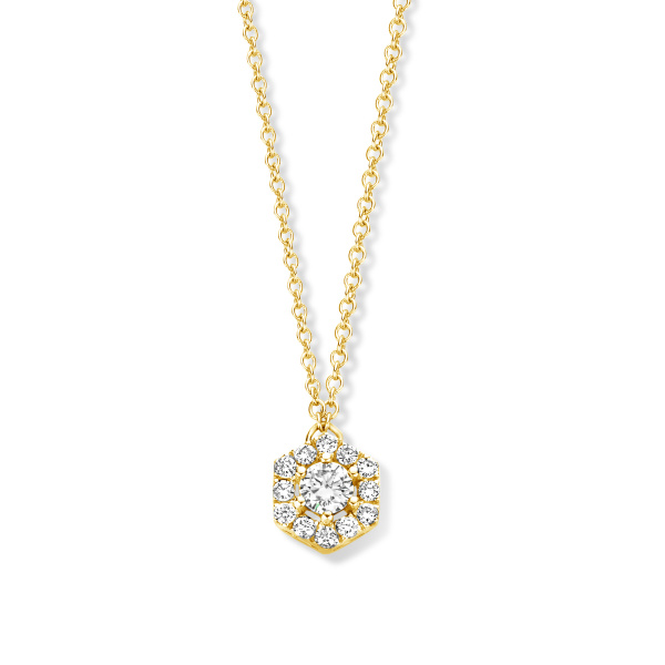 Collier One More  Salina Diamants Or Jaune