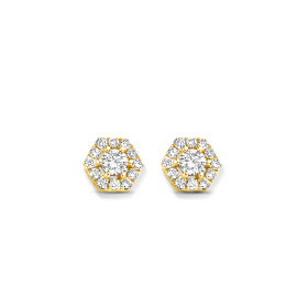 Boucles d'oreilles One More  Salina Diamants Or Jaune