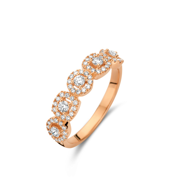 Bague One More  Salina Diamants Or Rose