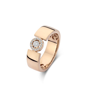 Bague One More Salina Diamants Or Rose
