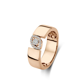 Bague One More Salina Diamants Or Rose
