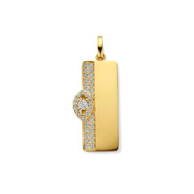 Pendentif One More Pendentif Salina Diamants Or Jaune