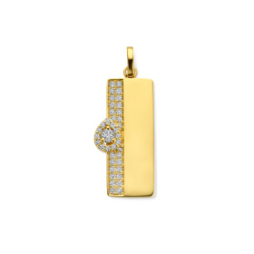 Pendentif One More Pendentif Salina Diamants Or Jaune