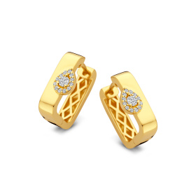 Boucles d'oreilles One More  Salina Diamants Or Jaune
