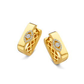 Boucles d'oreilles One More  Salina Diamants Or Jaune
