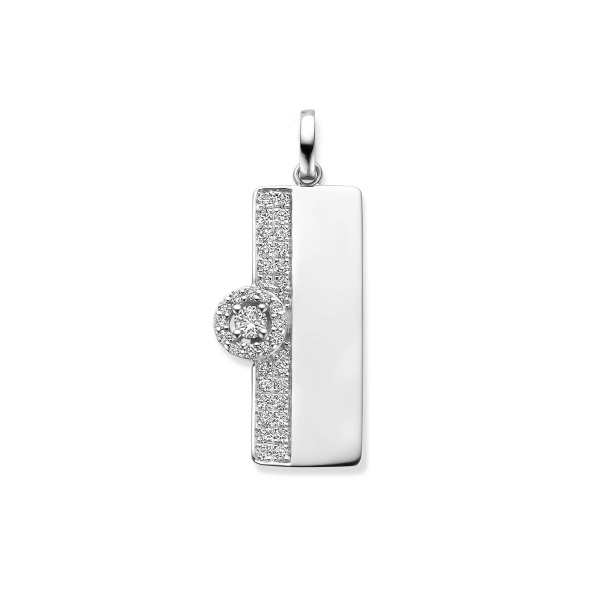 Pendentif One More Pendentif Salina Diamants Or Blanc