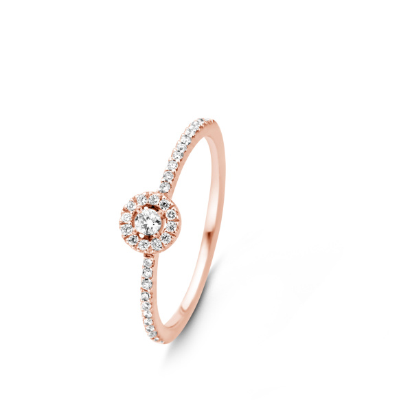 Bague One More  Salina Diamants Or Rose