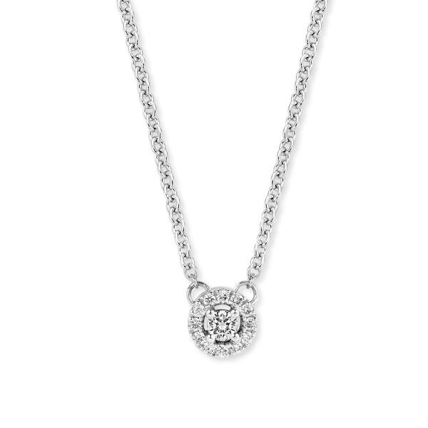 Collier One More  Salina Diamants Or Blanc