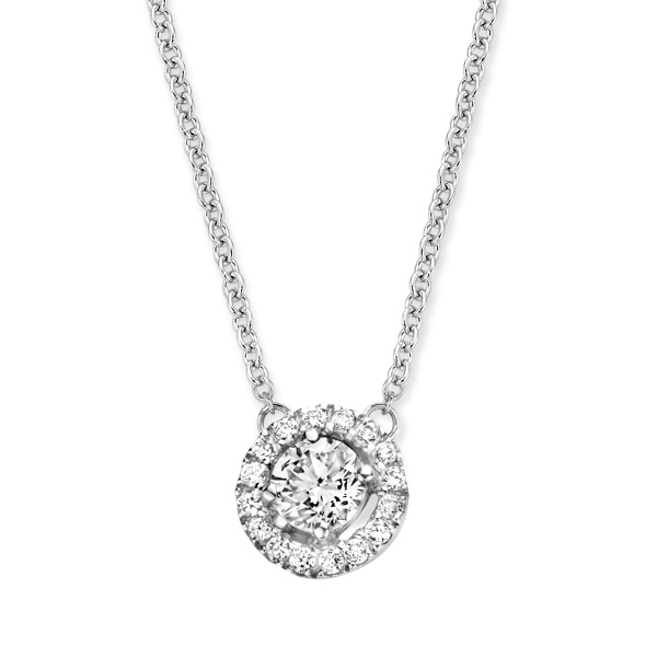 Collier One More  Salina Diamants Or Blanc