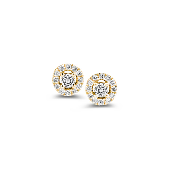 Boucles d'oreilles One More  Salina Diamants Or Jaune