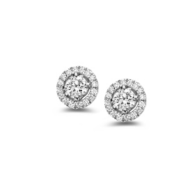 Boucles d'oreilles One More  Salina Diamants Or Blanc
