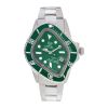 Montre Occasion Laarvee Silver Precision Steel Cadran Vert