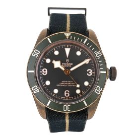 MONTRE OCCASION TUDOR BLACK BAY BRONZE BRACELET NATO