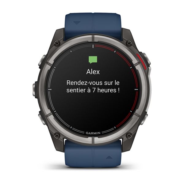 Montre Garmin Quatix 7 Sapphire Edition Ecran AMOLED
