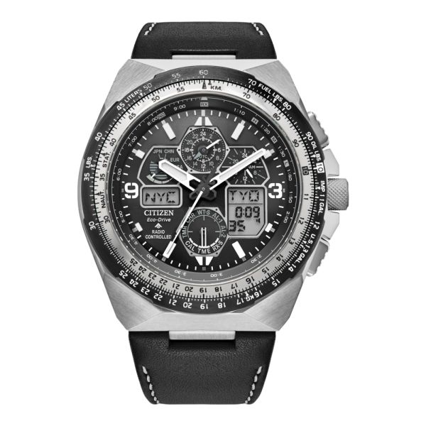Montre Citizen Promaster Sky Skyhawk Radio Controllee Cadran Noir