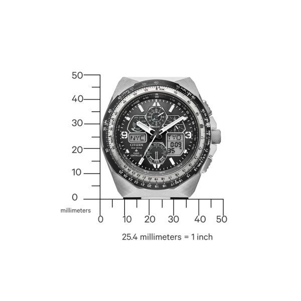 Montre Citizen Promaster Sky Skyhawk Radio Controllee Cadran Noir