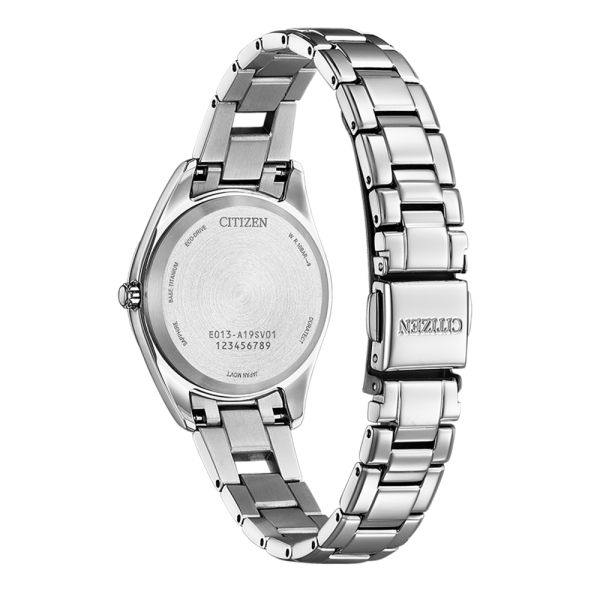 Montre Citizen Super Titanium Ladies Eco-drive Cadran Saumon