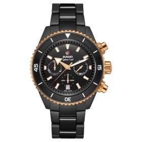 Montre Rado Captain Cook Chronographe Automatique Céramique Haute Technologie 43.0 mm
