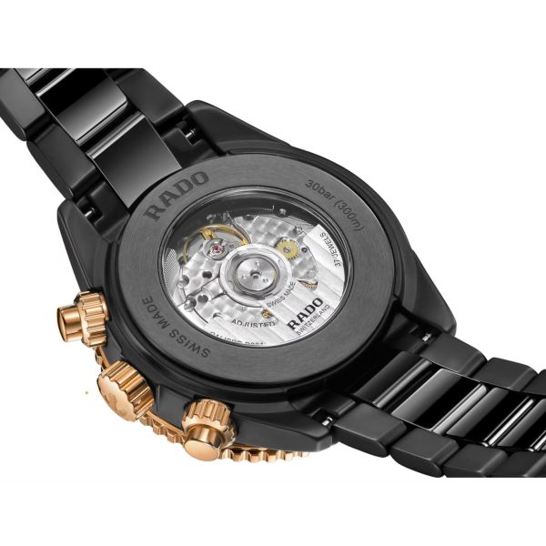 Montre Rado Captain Cook Chronographe Automatique Céramique Haute Technologie 43.0 mm