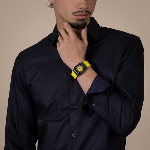 Montre Rado Anatom Automatique Dégradé Jaune 32.5 mm