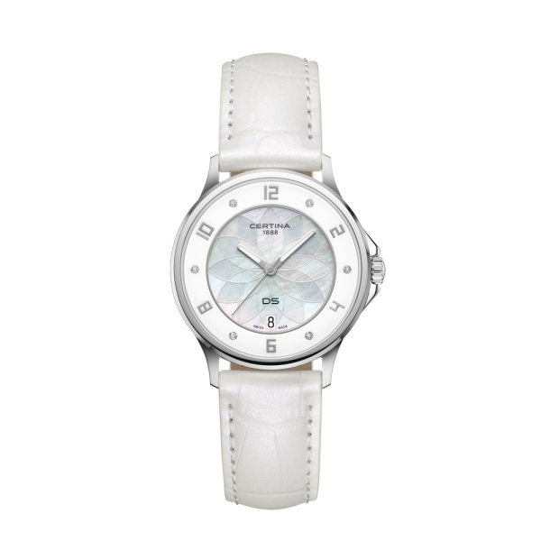 Montre Certina Montre Femme Quartz Nacre Acier Diamant(s) Quartz Cadran Nacre