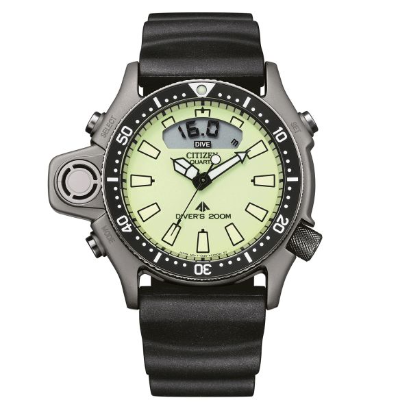 Montre Citizen Promaster Aqualand 200m Cadran Vert