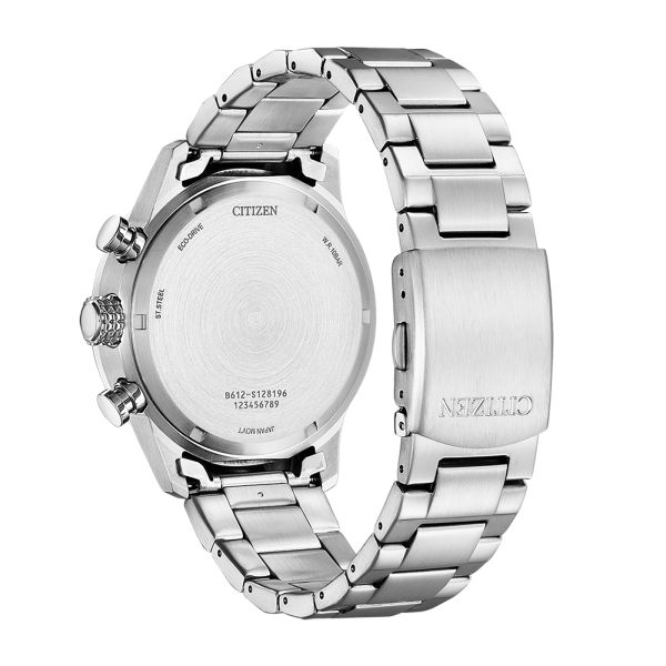 Montre Citizen Pilot Chronograph Pilot Eco-drive Cadran Vert foncé