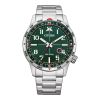 Montre Citizen Pilot 3 Hands Eco-drive Cadran Vert foncé