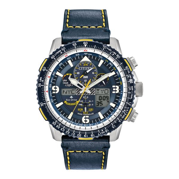 Montre Citizen Promaster Sky Eco-drive Radio Controlled Blue Angels Cadran Bleu foncé