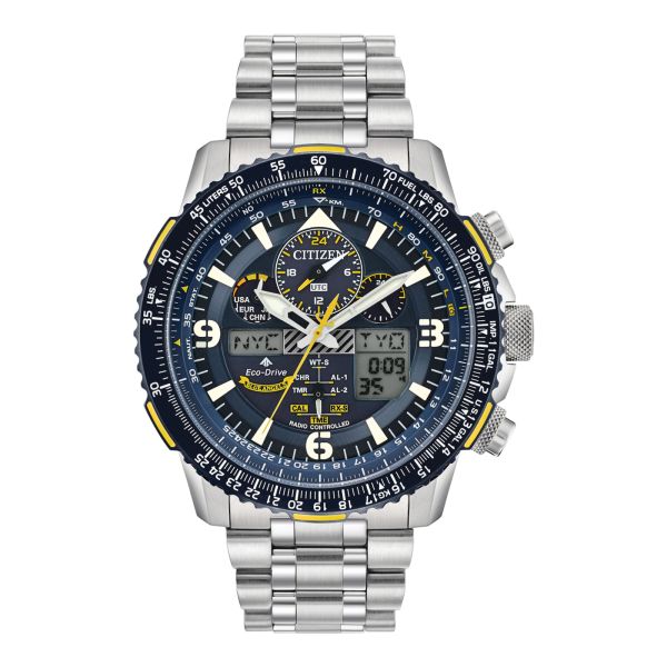 Montre Citizen Promaster Sky Eco-drive Radio Controlled Blue Angels Cadran Bleu